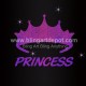 Crown Princess Heat Transfers Foil Vinyl